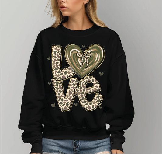 Love Duck Camo - UNISEX Graphic Sweatshirt