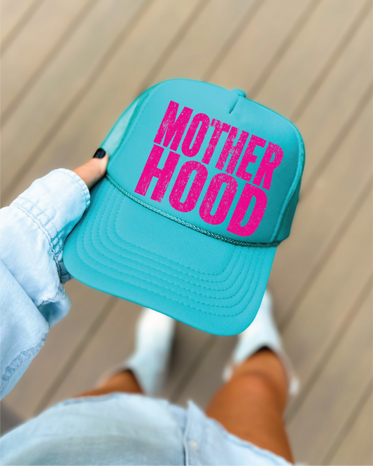 Motherhood DTF Printed Jade Trucker Hat