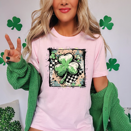 Shamrock Square - Unisex Graphic Tee