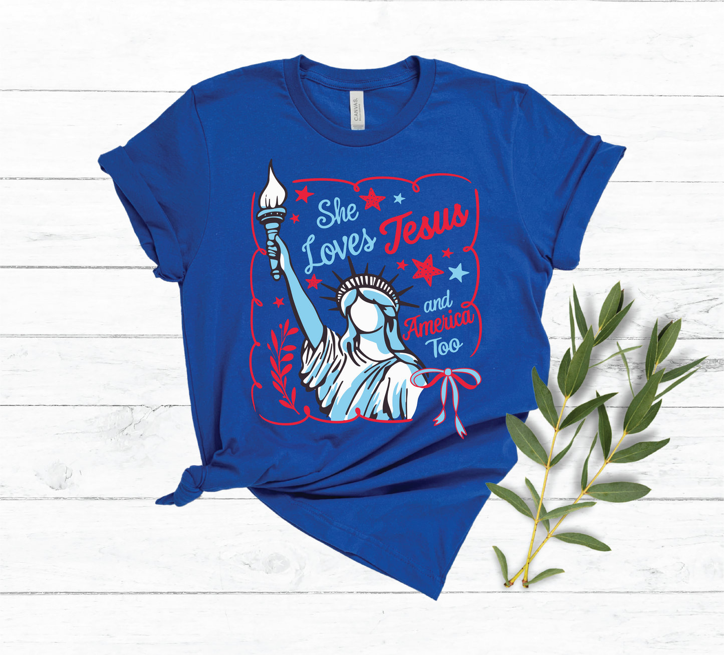 She Loves Jesus and America Too