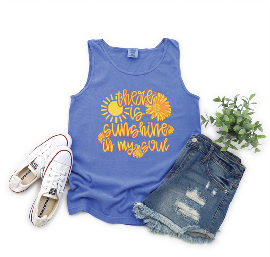 Sunshine In My Soul- Unisex Graphic Tank Top