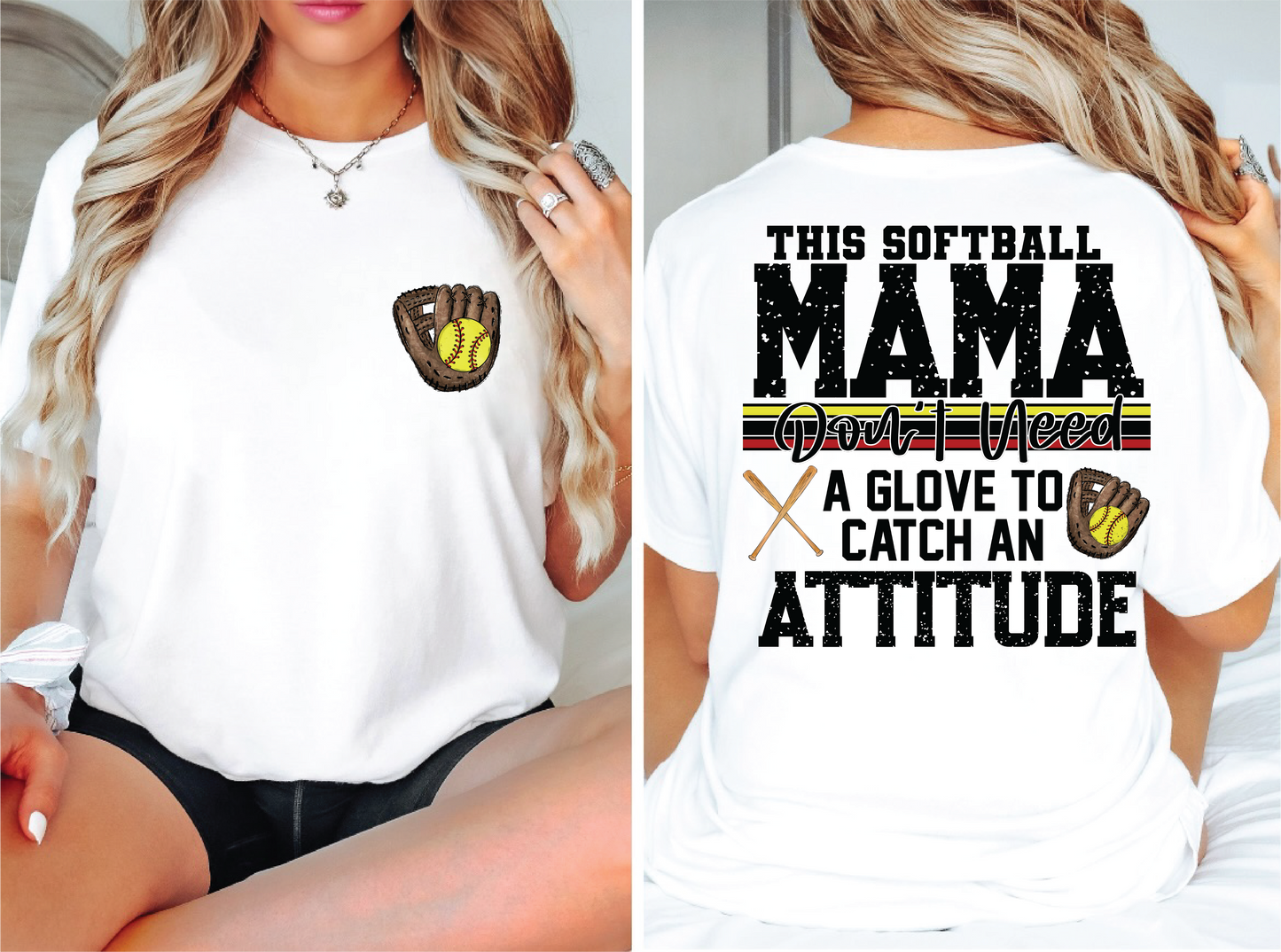 This Softball Mama Unisex T-Shirt